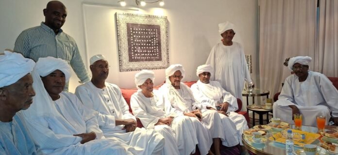 زيارة وفد من قيادات الكتياب لسعادة ناظر عموم الجعليين بالرياض